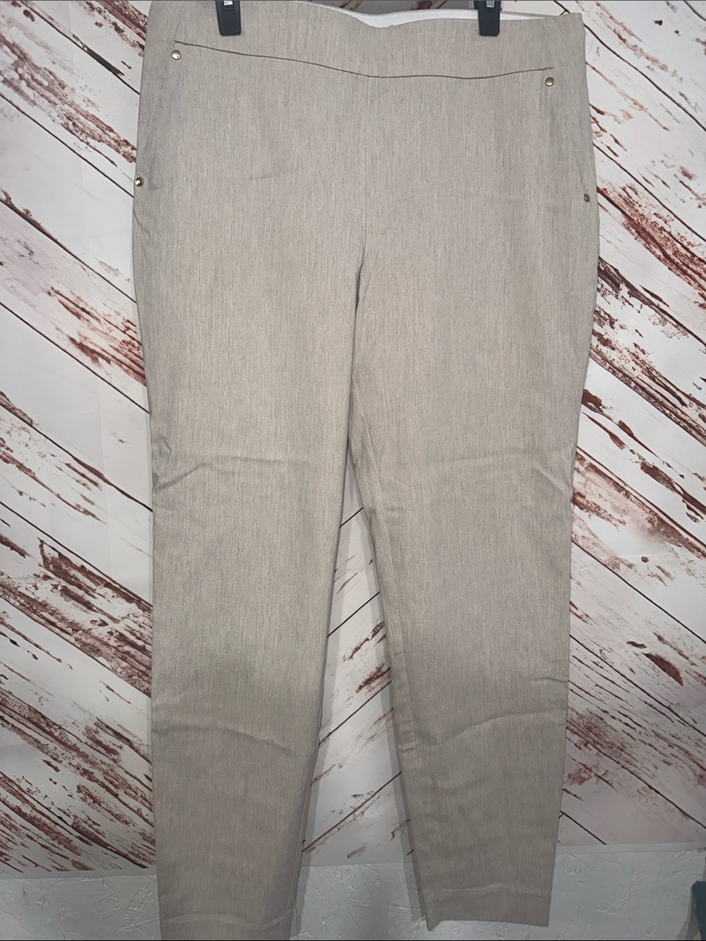 Maurices Skinny Ankle Pants in Light Beige